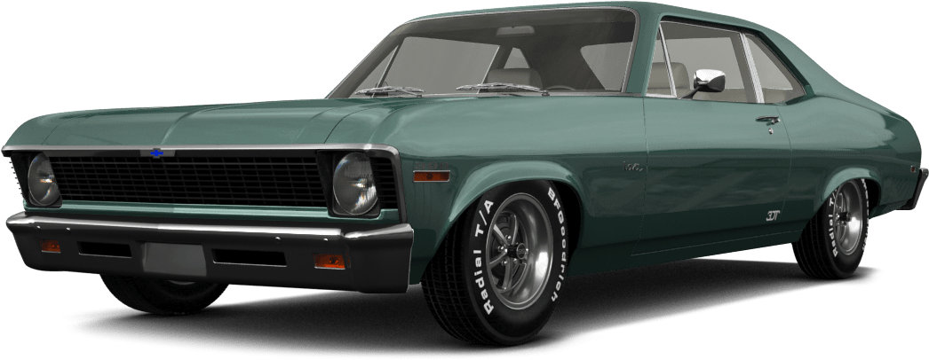 Chevrolet Chevy II Nova 2 Door Coupe 1968-1974